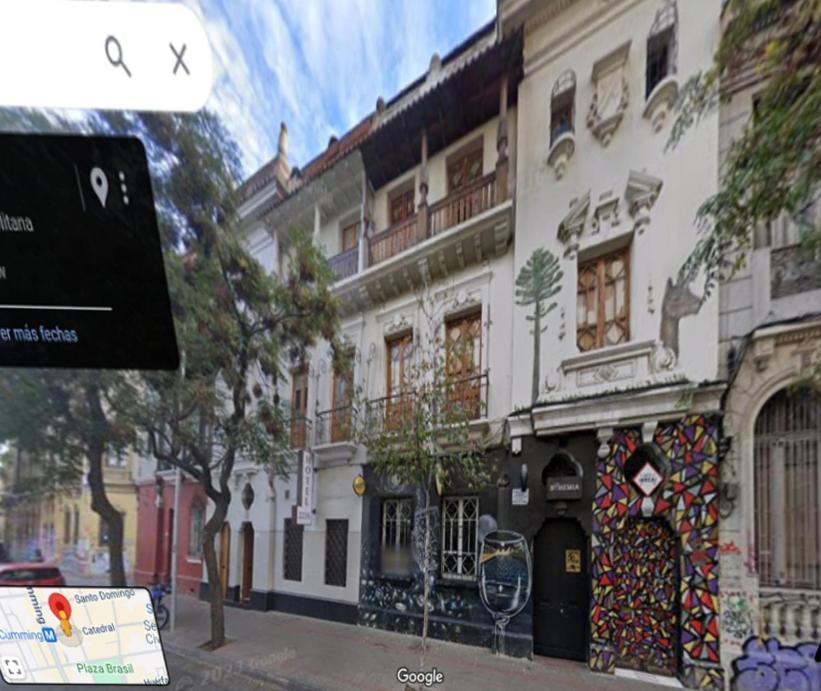 סנטיאגו Hostal Irreal מראה חיצוני תמונה